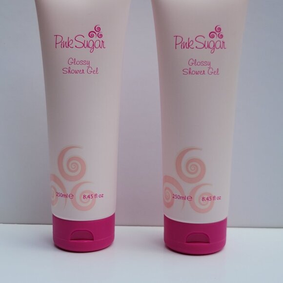 Pink Sugar "Shower Gel" 250ml Each (2 Bottle Set) - Picture 1 of 2